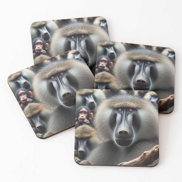 Item preview, Bold Baboon - Jungle Luminary designed and sold by ProgressMagnet.
