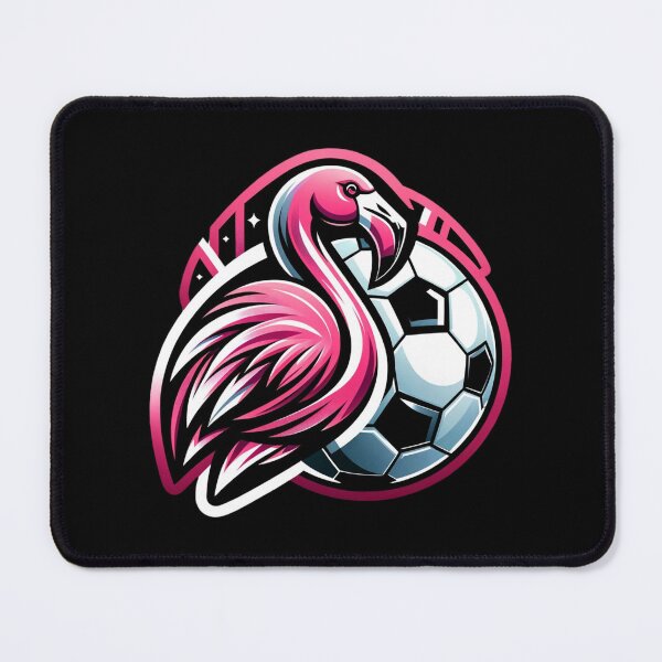 Item preview, Flamingo & Soccer Fusion designed and sold by pixelpulsenyc.