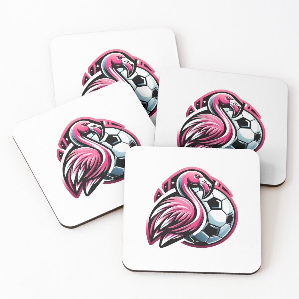 Item preview, Flamingo & Soccer Fusion designed and sold by pixelpulsenyc.