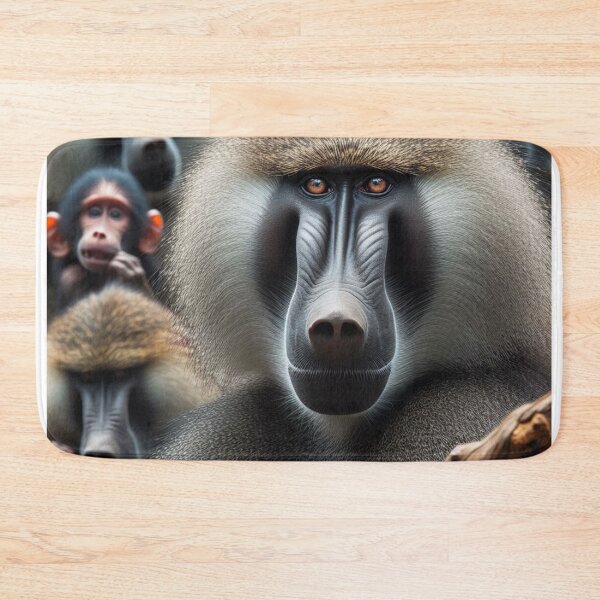 Item preview, Bold Baboon - Jungle Luminary designed and sold by ProgressMagnet.