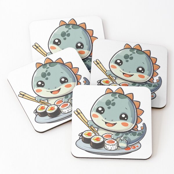 Item preview, Axoltyl Eating Sushi designed and sold by TheKMBensons.