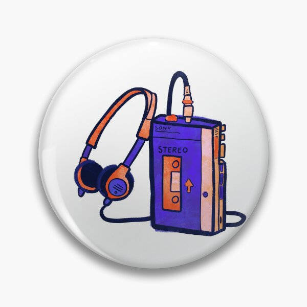 Item preview,  retro Sony walkman 1980 designed and sold by Dailykindness.