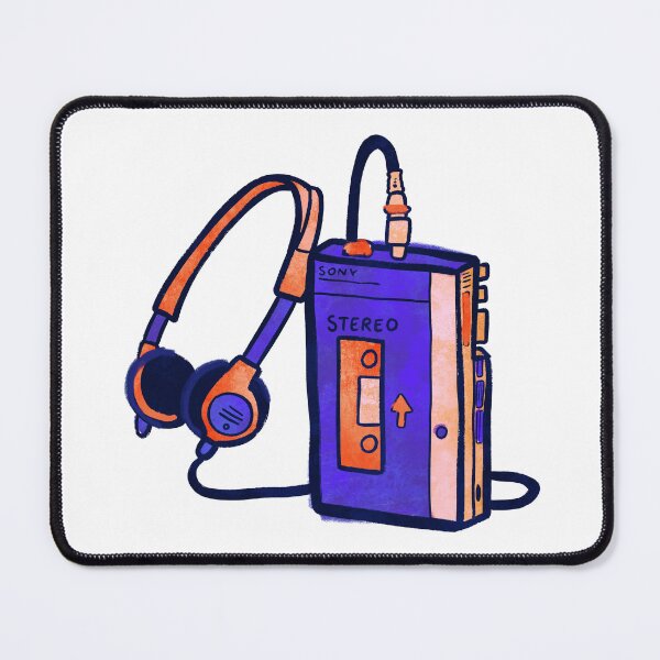 Item preview,  retro Sony walkman 1980 designed and sold by Dailykindness.