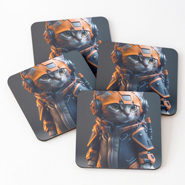 Item preview, Mini astronaut animal, cute, kids, cool, children, cyber, cat designed and sold by Cyber Kids.