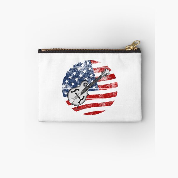 Item preview, Mandolin USA Flag Mandolinist Folk Musician 4th July designed and sold by doodlerob.