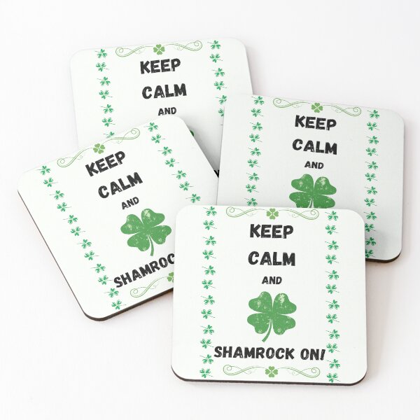 Item preview, Keep calm and Sharmrock on! Saint Patrick's day designed and sold by Kurpiel.
