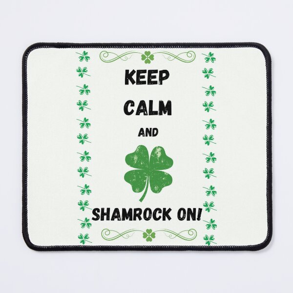 Item preview, Keep calm and Sharmrock on! Saint Patrick's day designed and sold by Kurpiel.