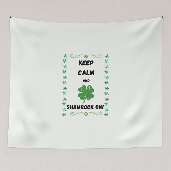 Item preview, Keep calm and Sharmrock on! Saint Patrick's day designed and sold by Kurpiel.