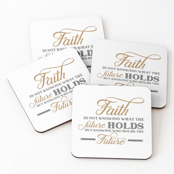 Item preview, Faith is not knowing what the future holds, but knowing who holds the future designed and sold by Margival.