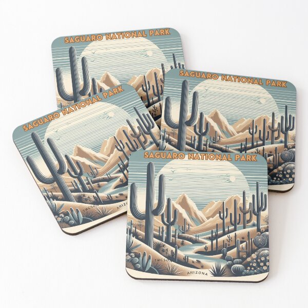Artikelvorschau, Saguaro-Nationalpark: Heimat des Saguaro-Kaktus entworfen und verkauft von Digital Dreams Arts.