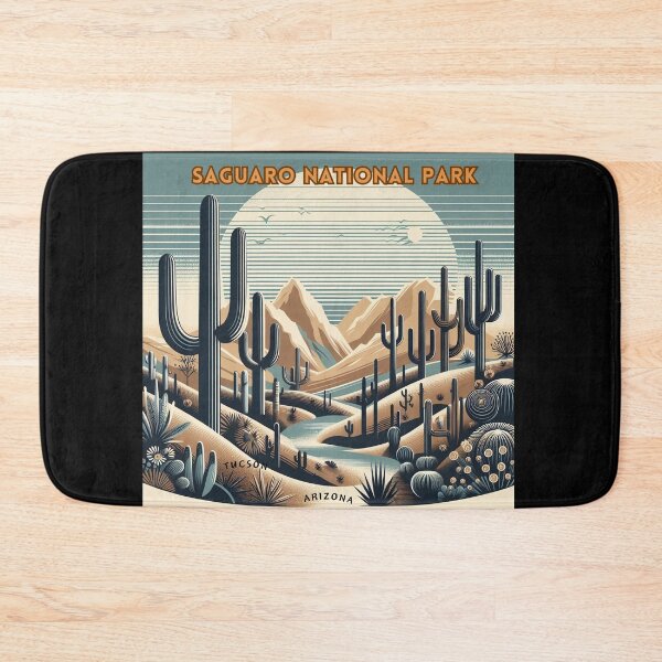 Artikelvorschau, Saguaro-Nationalpark: Heimat des Saguaro-Kaktus entworfen und verkauft von Digital Dreams Arts.
