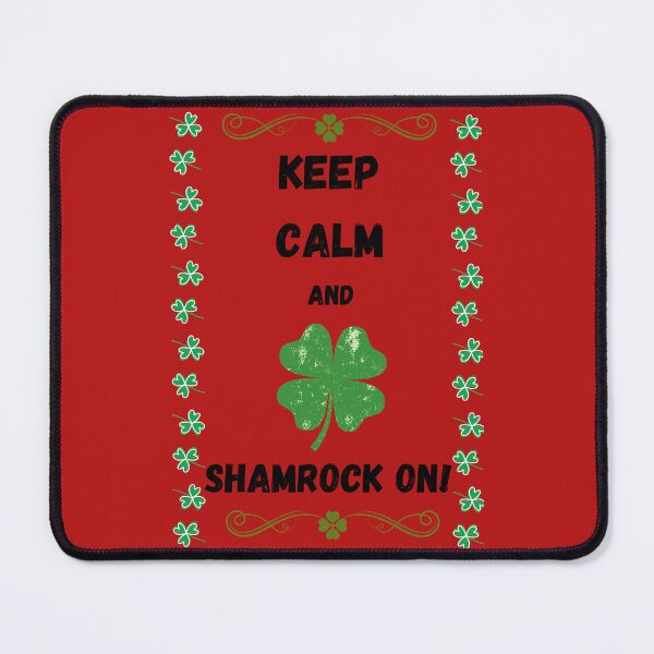 Item preview, Keep calm and Sharmrock on! Saint Patrick's day designed and sold by Kurpiel.