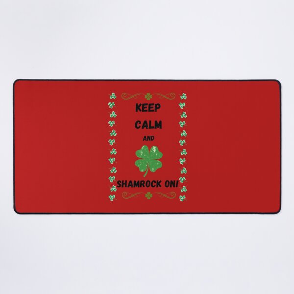 Item preview, Keep calm and Sharmrock on! Saint Patrick's day designed and sold by Kurpiel.
