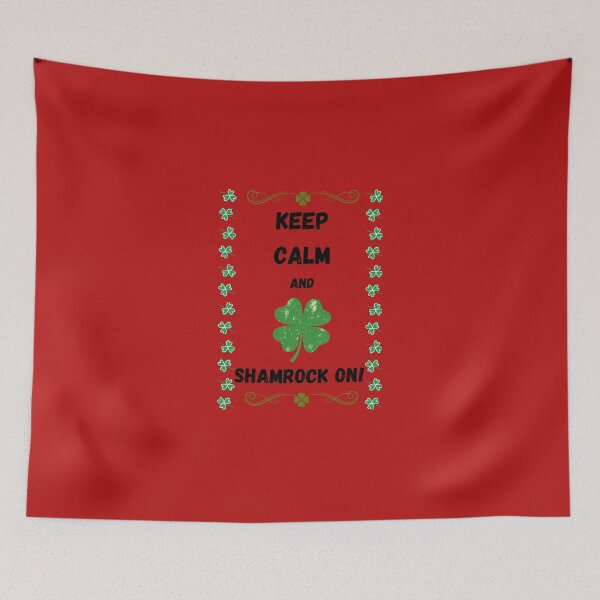 Item preview, Keep calm and Sharmrock on! Saint Patrick's day designed and sold by Kurpiel.