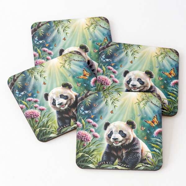 Item preview, Springtime Panda designed and sold by Lilsilverfish.