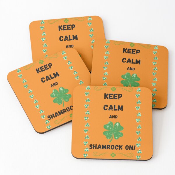 Item preview, Keep calm and Sharmrock on! Saint Patrick's day designed and sold by Kurpiel.