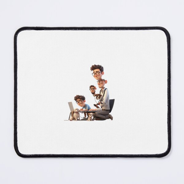 Item preview, IT Engineer on his computer art illusion designed and sold by Newconcept3341.