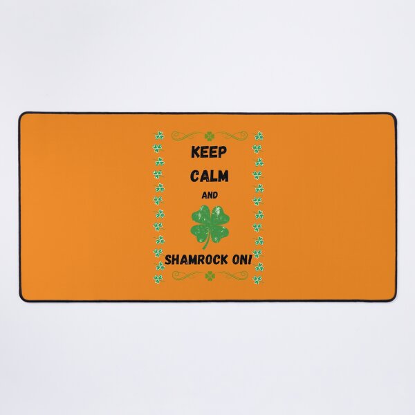 Item preview, Keep calm and Sharmrock on! Saint Patrick's day designed and sold by Kurpiel.