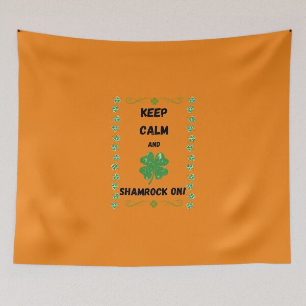 Item preview, Keep calm and Sharmrock on! Saint Patrick's day designed and sold by Kurpiel.