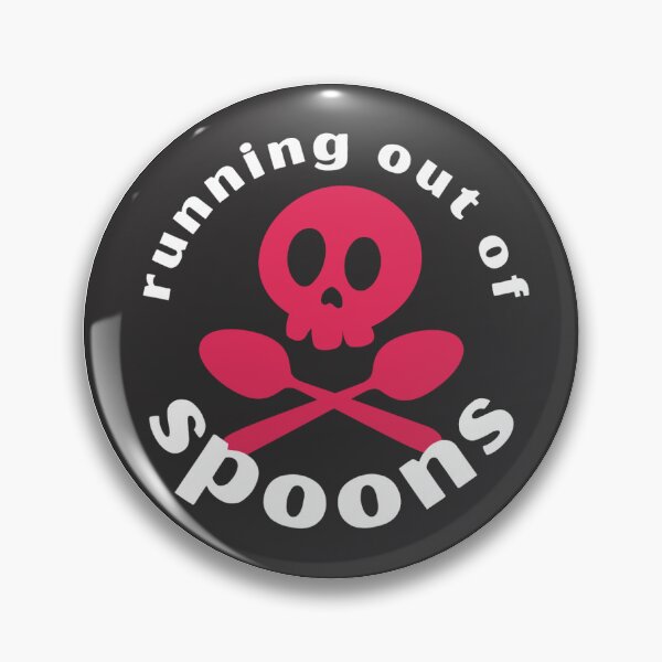 Item preview, Running Out of Spoons sticker designed and sold by nihilosophy.