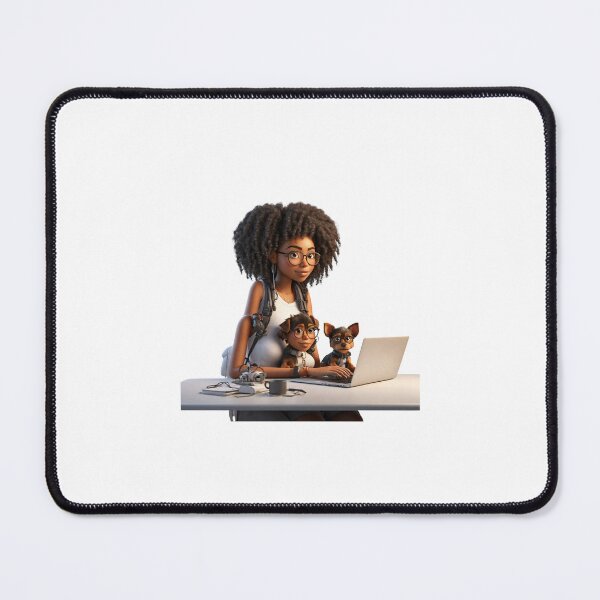 Item preview, IT Engineer on his computer art illusion designed and sold by Newconcept3341.