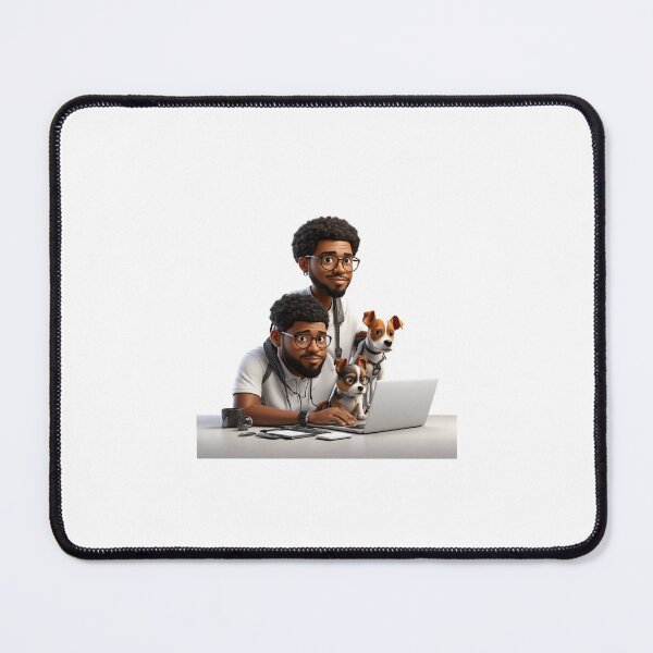 Item preview, IT Engineer on his computer art illusion designed and sold by Newconcept3341.