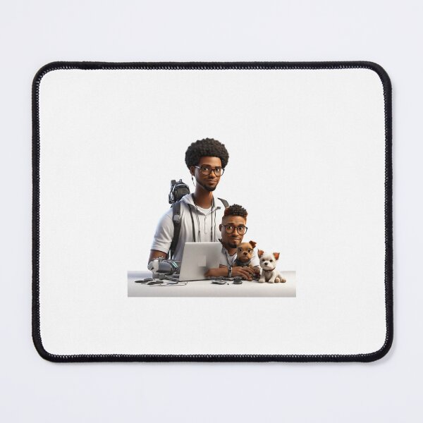 Item preview, IT Engineer on his computer art illusion designed and sold by Newconcept3341.