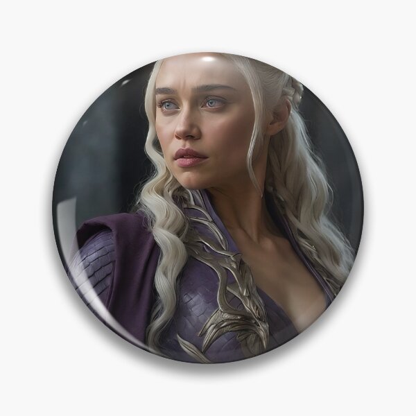 Artikelvorschau, Game of Thrones: Legendäre Daenerys Targaryen-Porträtdrucke, Drachenkönigin, Wanddekoration entworfen und verkauft von AdesignTEE.