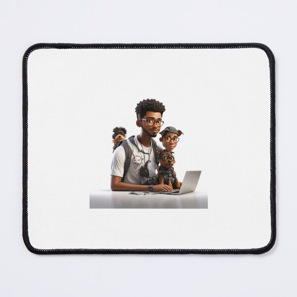 Item preview, IT Engineer on his computer art illusion designed and sold by Newconcept3341.