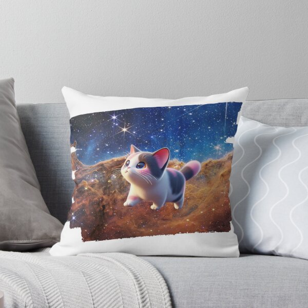 Item preview, A Cat Strolling in the Universe designed and sold by JellyBeanSpark.