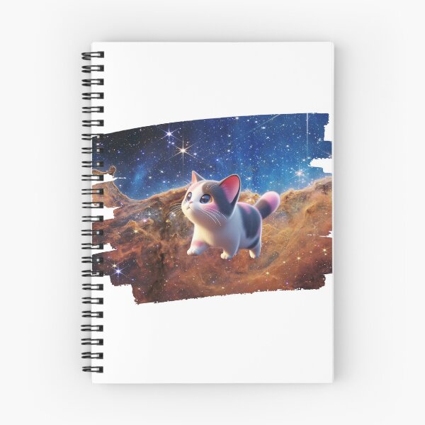 Item preview, A Cat Strolling in the Universe designed and sold by JellyBeanSpark.