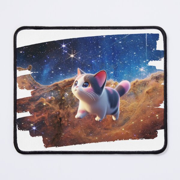 Item preview, A Cat Strolling in the Universe designed and sold by JellyBeanSpark.