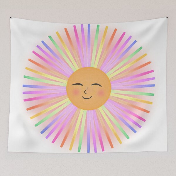 Item preview, Happy Sun Rainbow Sunshine designed and sold by NdesignTrend.