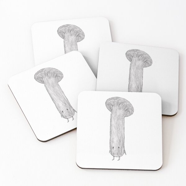 Item preview, Ancient Magical Scribble: Mushroom (monochrome) designed and sold by AnzullicArts.