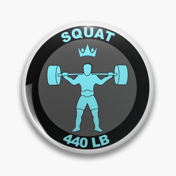 Item preview, Squat Badge 440LB designed and sold by ObsessionStore.