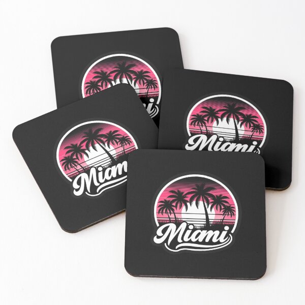 Item preview, Miami Nightscape designed and sold by pixelpulsenyc.