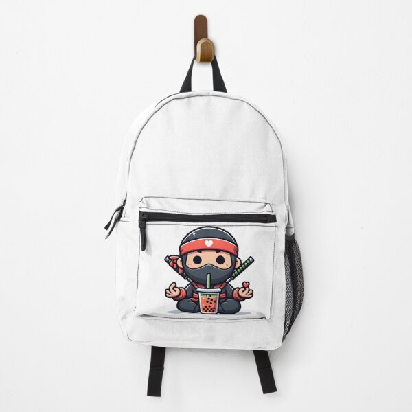 Item preview, Kawaii Ninja With Bubble Tea Cup designed and sold by CanvasCutie.