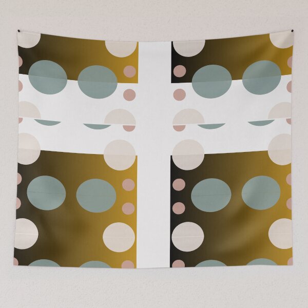 Item preview, Geometric Mashup Swirling circles Pattern 2 Comforter designed and sold by LLdreams.