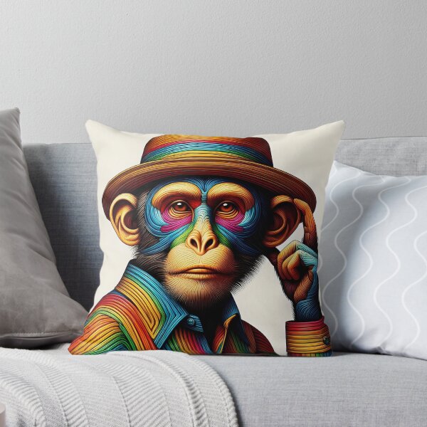 Item preview, The raimbow monkey  designed and sold by UnitedArtForge.