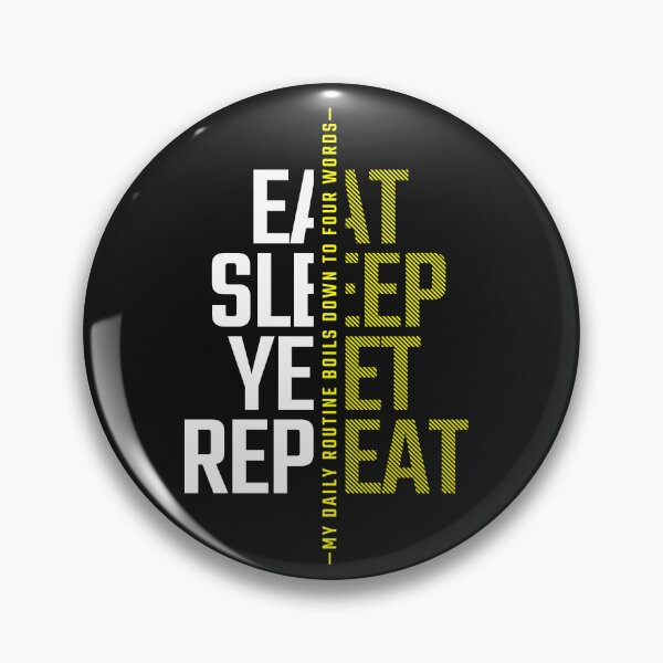 Item preview, Eat Sleep Yeet Repeat designed and sold by AnxiousVariance.