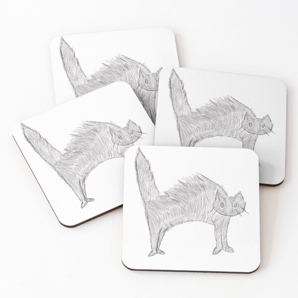 Item preview, Ancient Magical Scribble: Nine Lucky Lives (monochrome)  designed and sold by AnzullicArts.