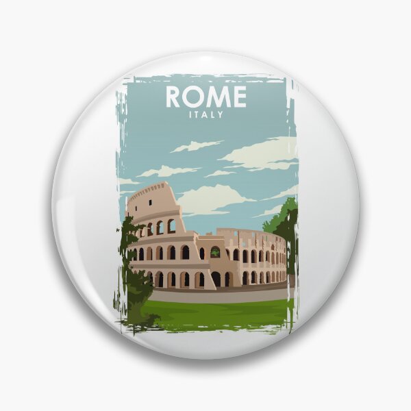 Artikelvorschau, Reiseplakat Rom Italien entworfen und verkauft von Stadify.