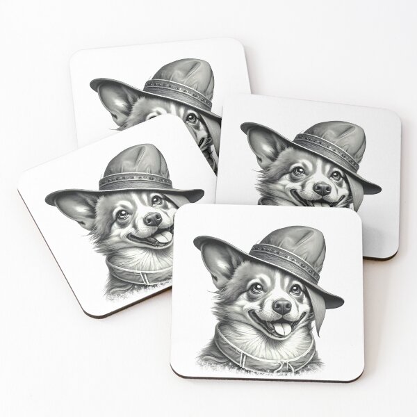 Item preview, Cute dog in a hat designed and sold by MagelliShop.