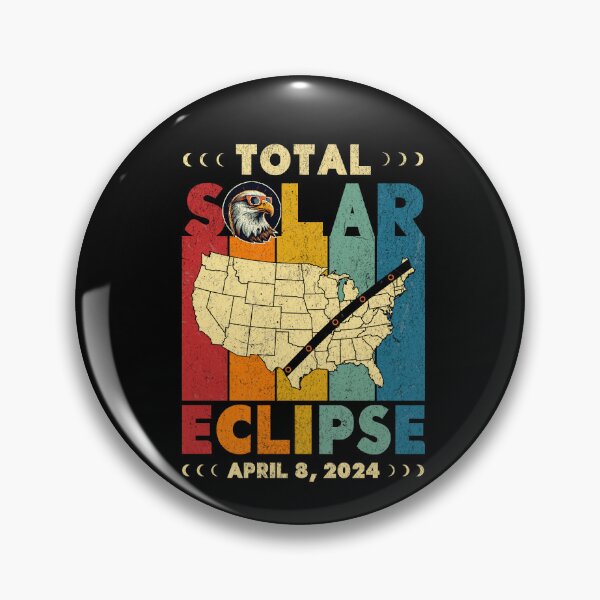 Item preview, America Totality Spring 4 08 24 Total Solar Eclipse 2024 designed and sold by ChromaticBlend.
