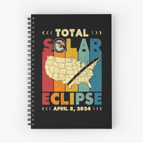 Item preview, America Totality Spring 4 08 24 Total Solar Eclipse 2024 designed and sold by ChromaticBlend.