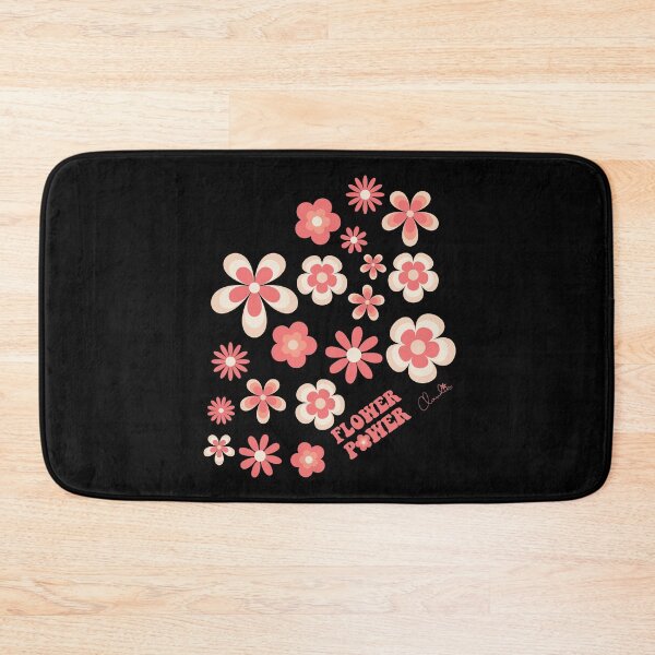 Item preview, Pantone 2024 Peach Fuzz Retro Flower Power Graphic designed and sold by ClaudiaFlores.