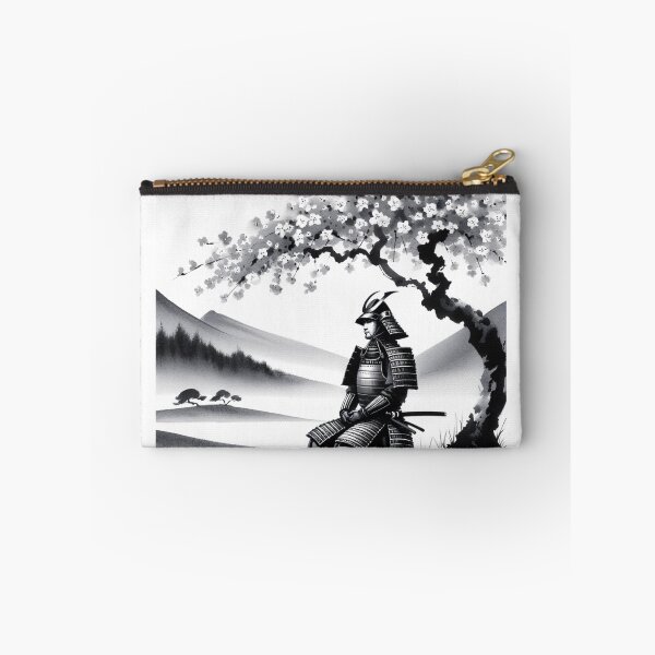 Item preview, Japanese Samurai under Cherry Blossom Tree designed and sold by MythicBiscuit.