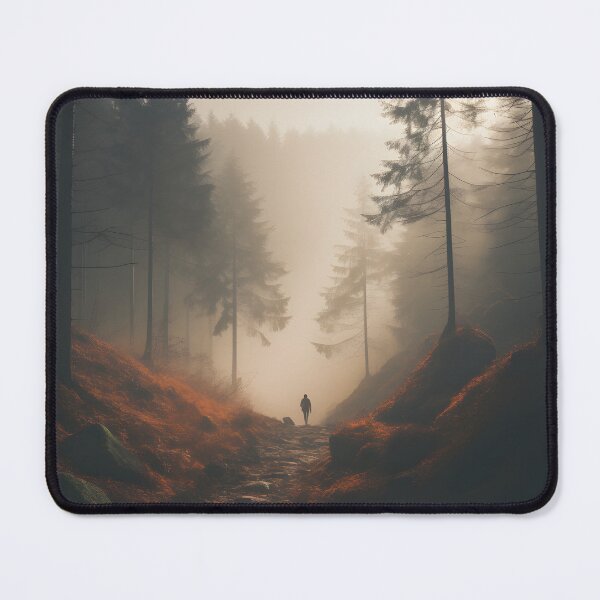 Item preview, Autumn Foggy Forest Trek designed and sold by Shirtastically.