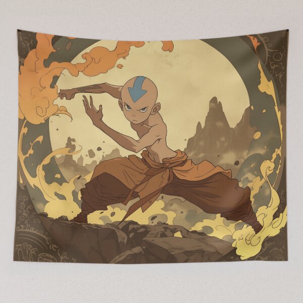 Item preview, Aang the Last Airbender designed and sold by blackdogshop.