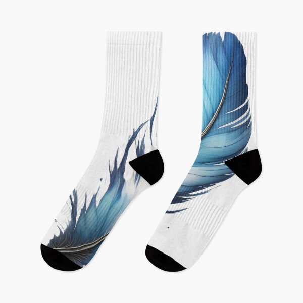 Item preview, Pastel Blue Feather designed and sold by BeeTheArtCo.